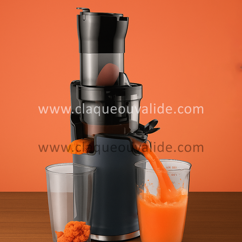 Extracteur de Jus 200W – Presse à Froid à Mastication Lente
