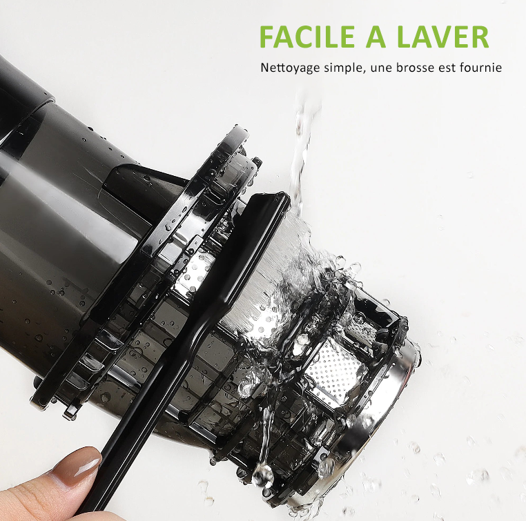 Extracteur de Jus 200W – Presse à Froid à Mastication Lente