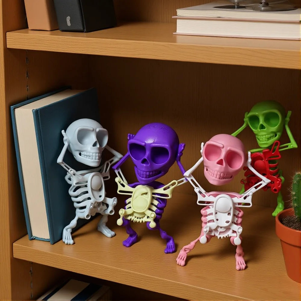 Squelette dansant - Claqué